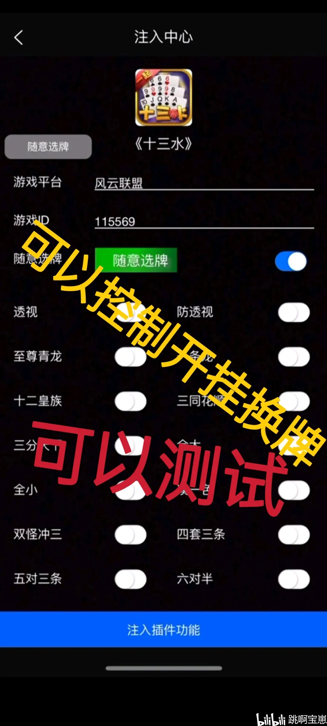 万能开挂辅助“财神十三张透视软件”开挂(透视)辅助教程-第2张图片