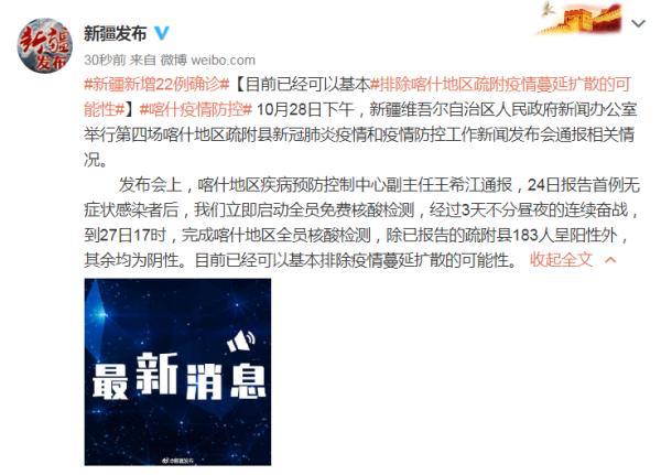 全新疆有几个地区疫情(全新疆有几个地区疫情严重)-第2张图片