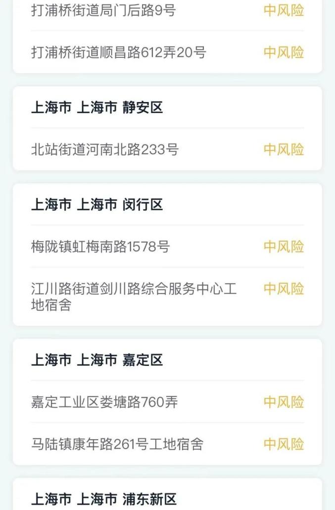【上海黄浦疫情风险地区,上海黄浦疫情风险地区最新】-第2张图片