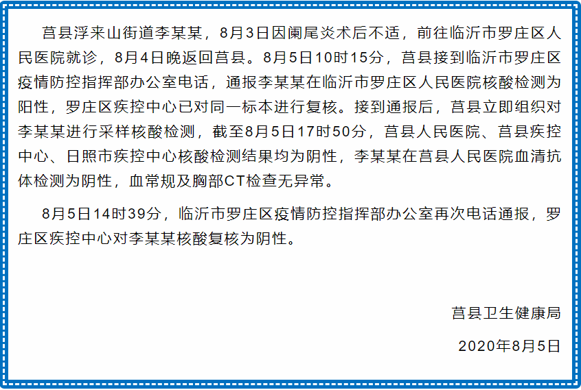 临沂疫情重点地区排查表/山东省临沂市疫情等级是多少?-第2张图片