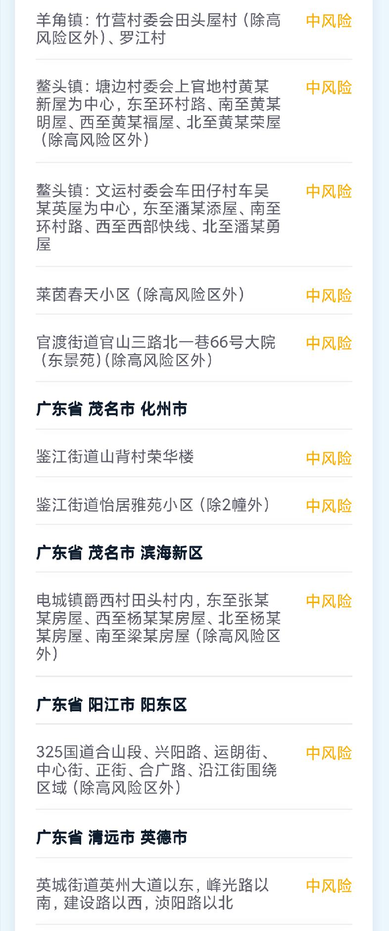 现在合肥疫情风险地区(现在合肥新冠状疫情)