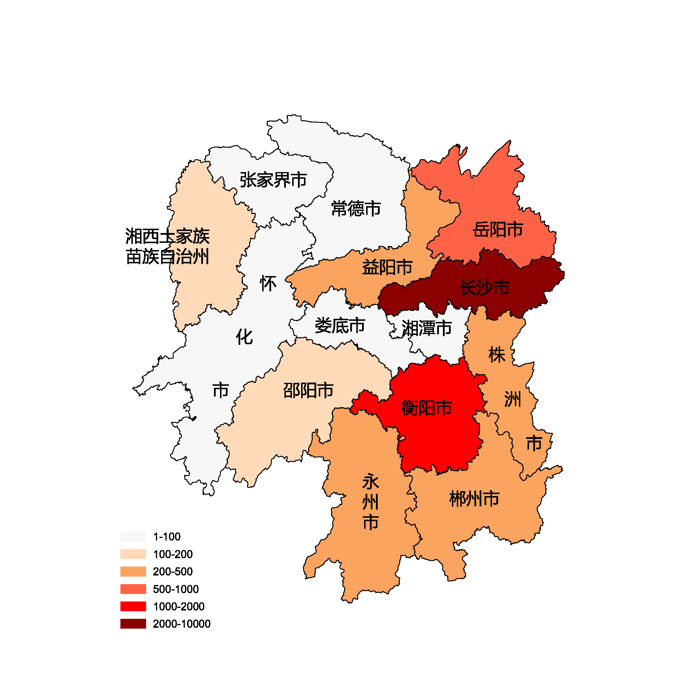 湖南各个地区疫情图/湖南各地疫情最新数据消息-第1张图片